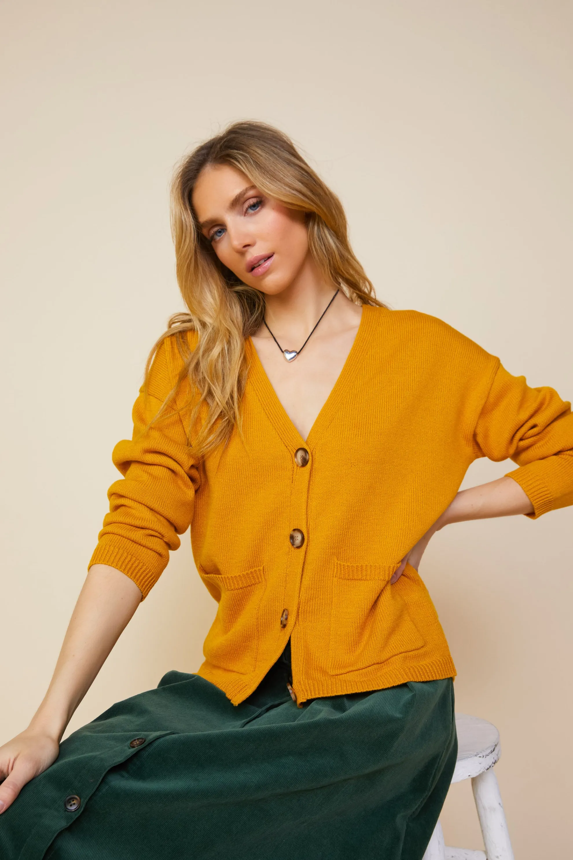 Recycled Yarn Cardigan
