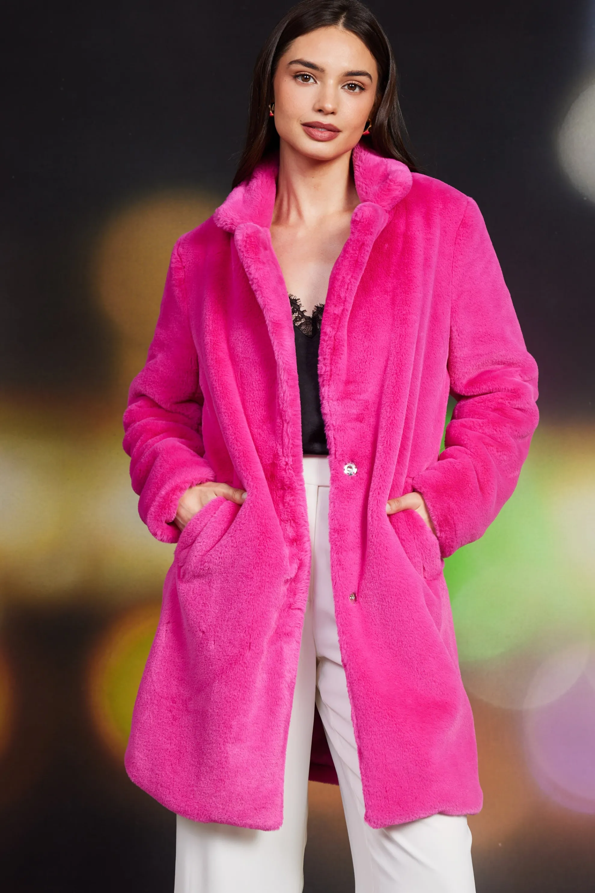 Teddy Faux Fur Coat